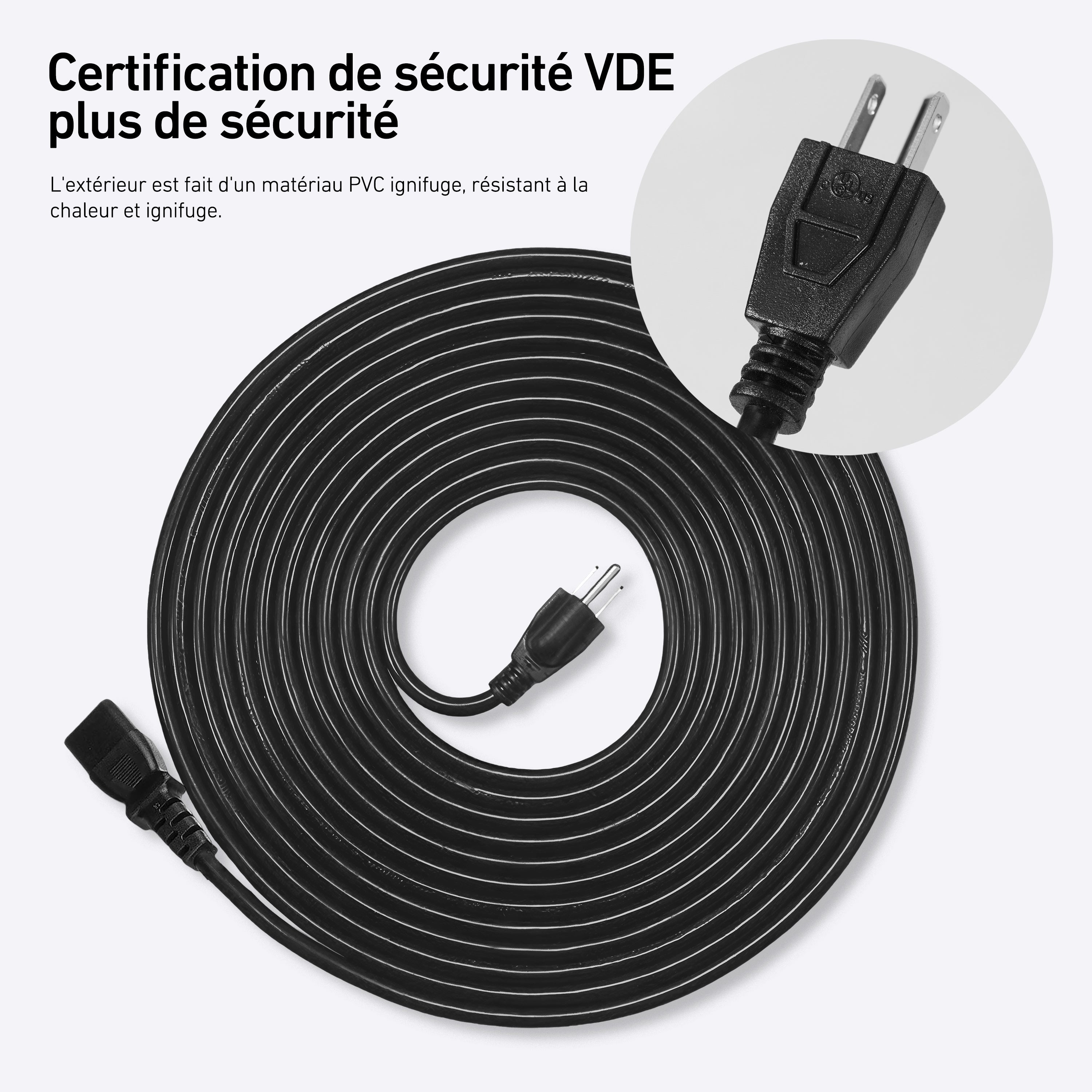 DeerRun Câbles d'extension pour tapis de course