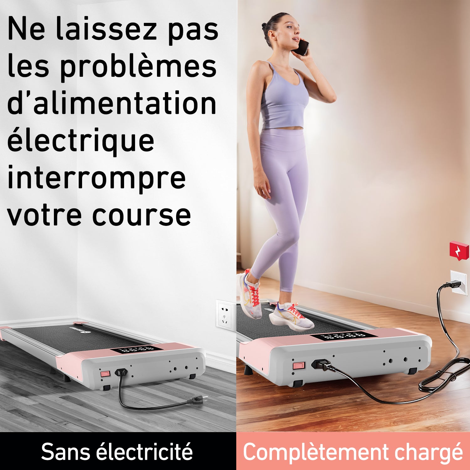 DeerRun Câbles d'extension pour tapis de course