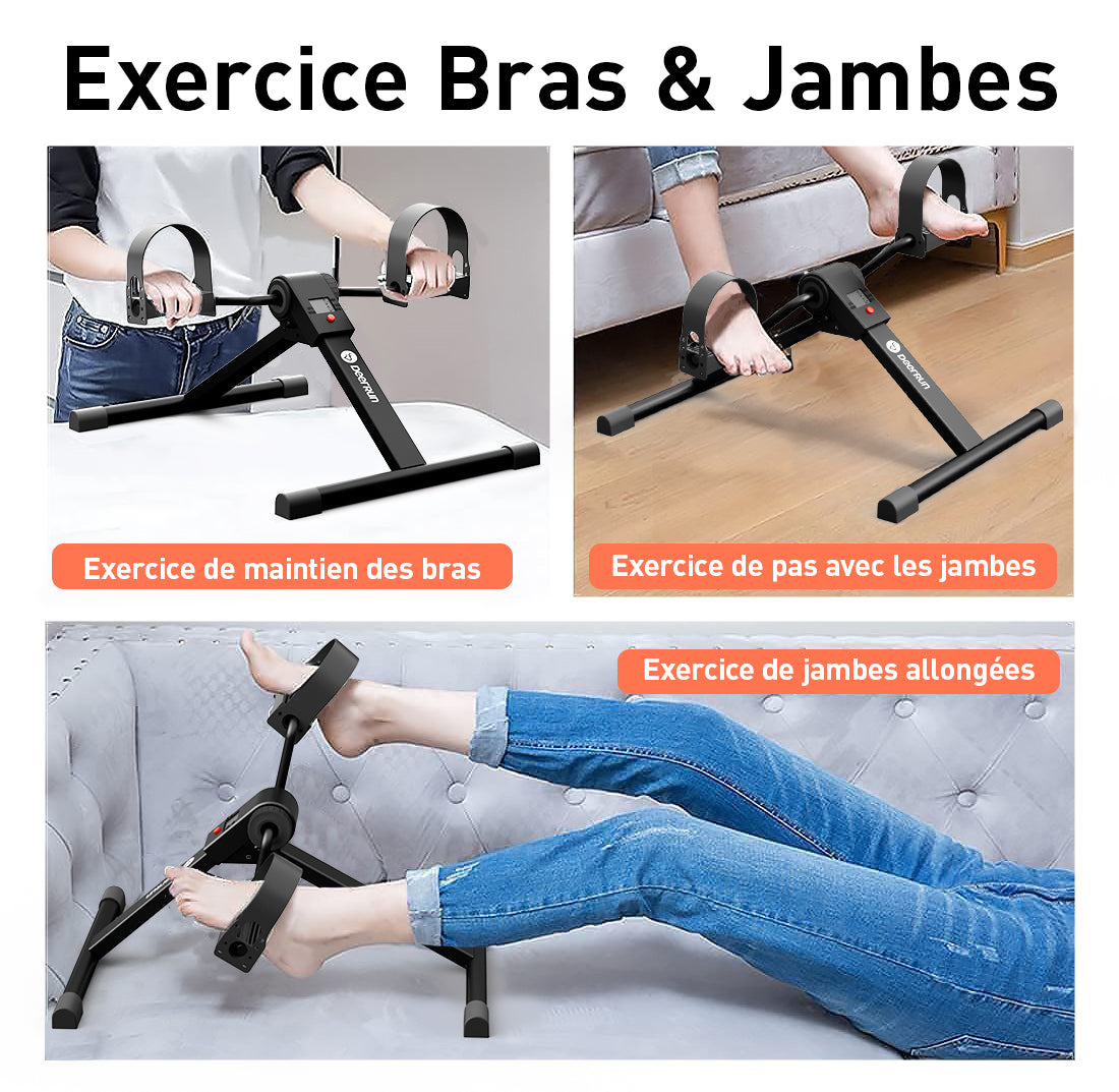 DeerRun O1 Vélo électrique placé sous la table, brûle des calories