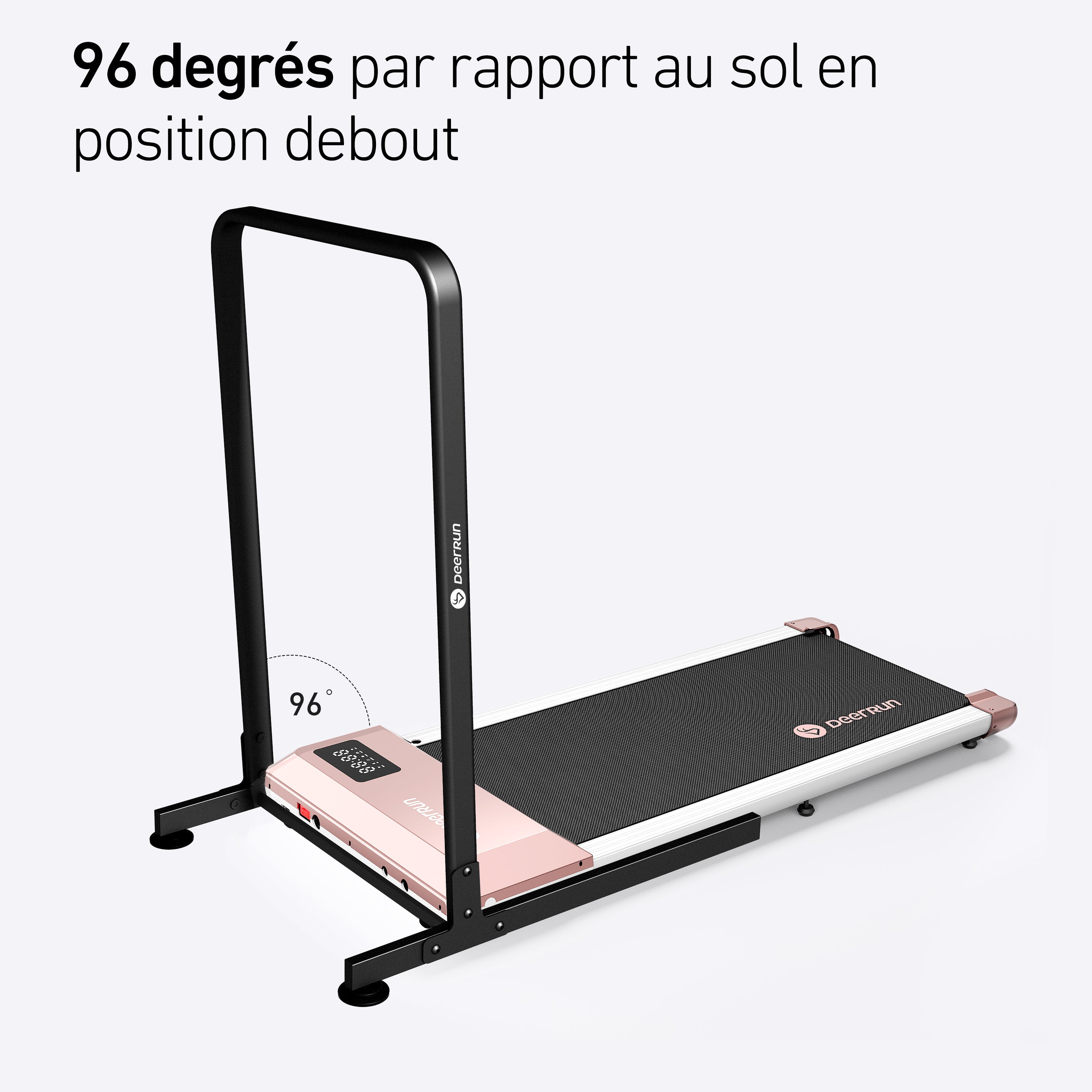 DeerRun Garde-corps amovible pour tapis de marche