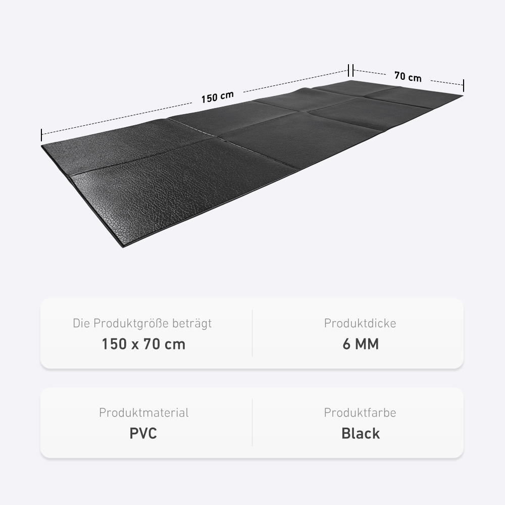 DeerRun Tapis de course pliable en PVC