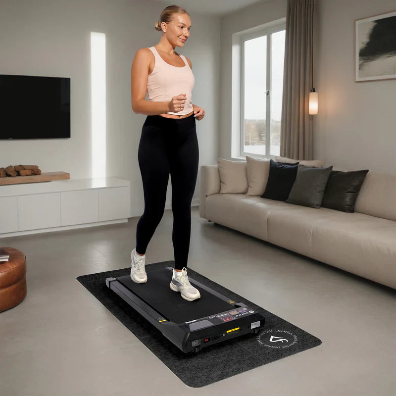 DeerRun Tapis de course pliable Glory Signature en PVC de 6 mm avec une densité plus élevée