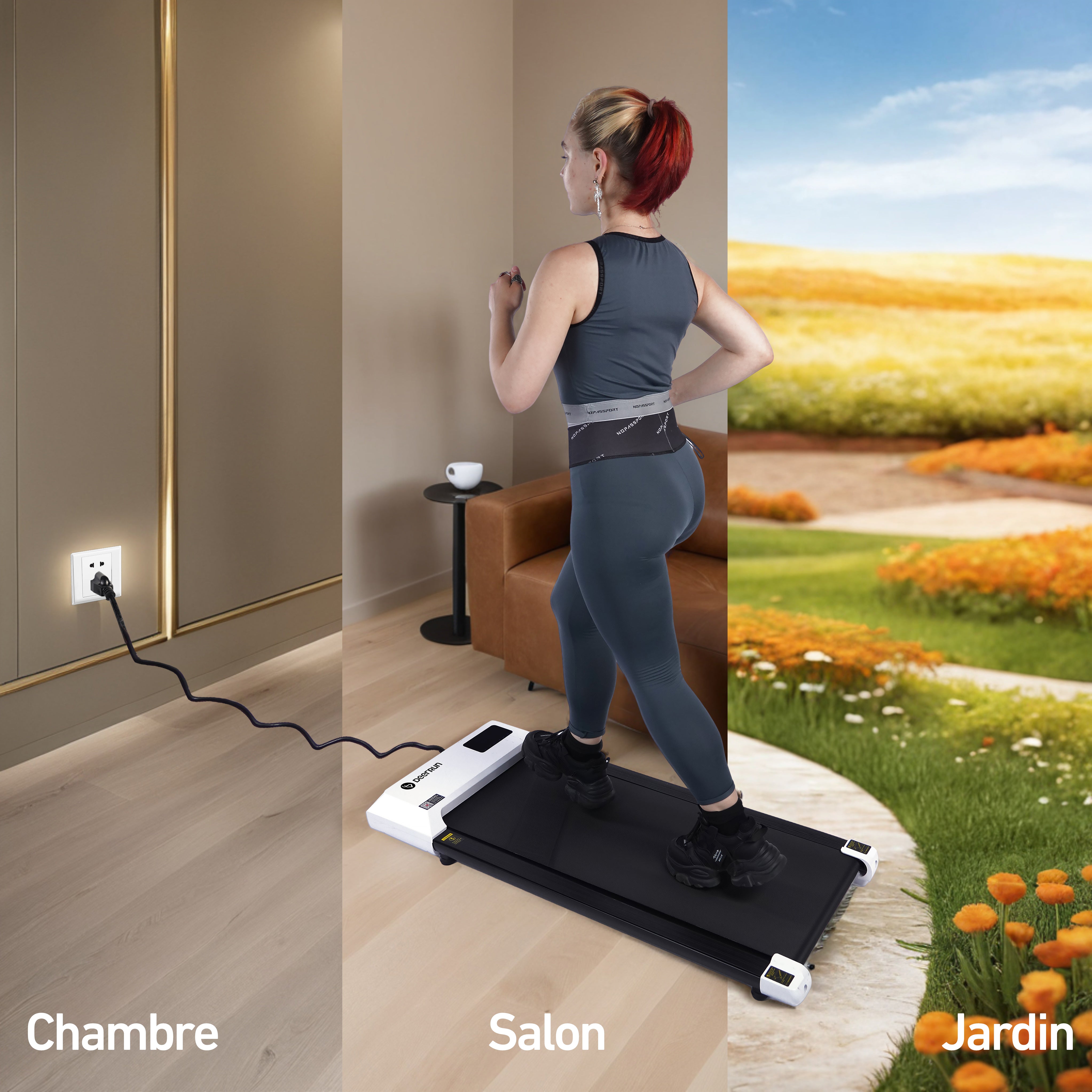 DeerRun Câbles d'extension pour tapis de course