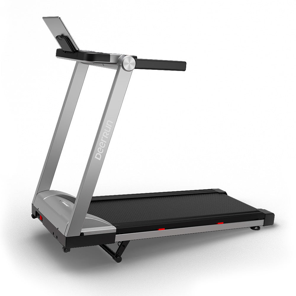 DeerRun A1 Pro Move+ – Tapis de course pliable avec inclinaison de 6 % | Puce de mise à niveau 2025 et prise en charge NFC | Capacité de charge de 158 kg, jusqu'à 16 km/h