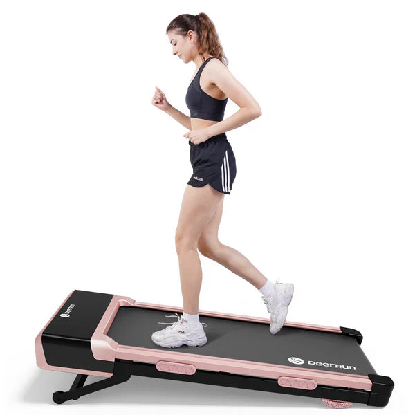 DeerRun Z10 Tapis de course Smart Walk avec inclinaison automatique de 12 % et télécommande