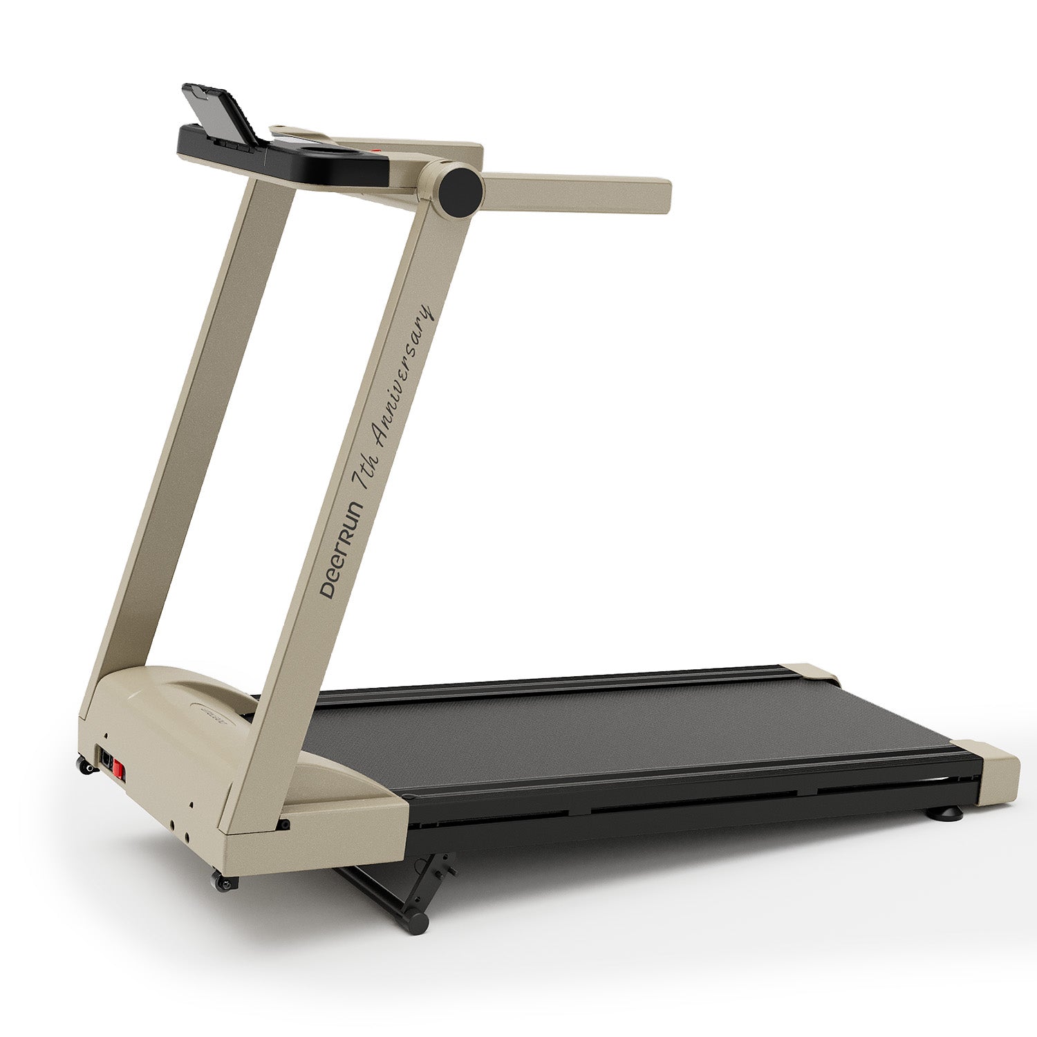 DeerRun A1 Pro Starlight-Tapis de course pliable Edition avec inclinaison de 6 %, Bluetooth et télécommande sans fil