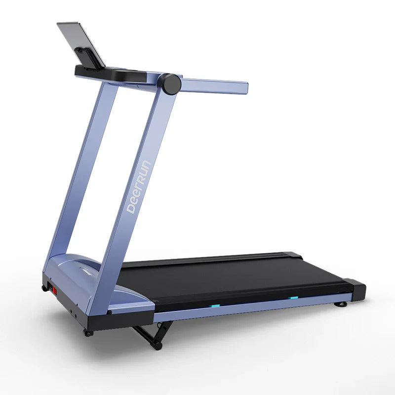 DeerRun A1 Pro Move+ – Tapis de course pliable avec inclinaison de 6 % | Puce de mise à niveau 2025 et prise en charge NFC | Capacité de charge de 158 kg, jusqu'à 16 km/h
