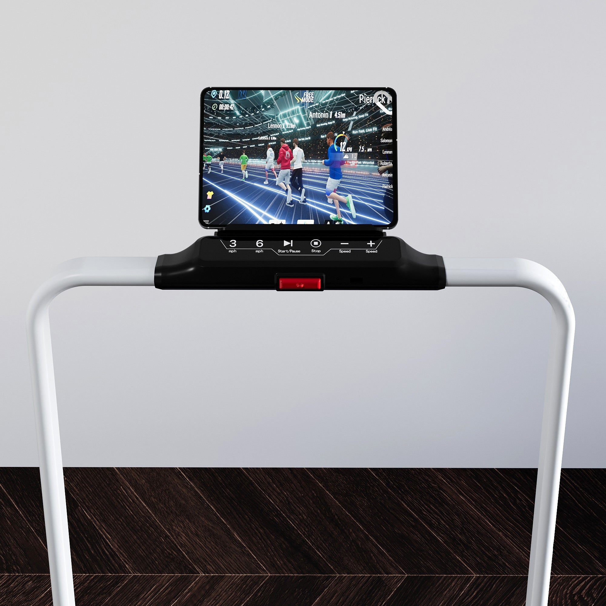 DeerRun A5 Pro Tapis de course intelligent 2-en-1 Energy-2025 | Puce de mise à niveau et prise en charge NFC, capacité de charge de 145 kg et télécommande