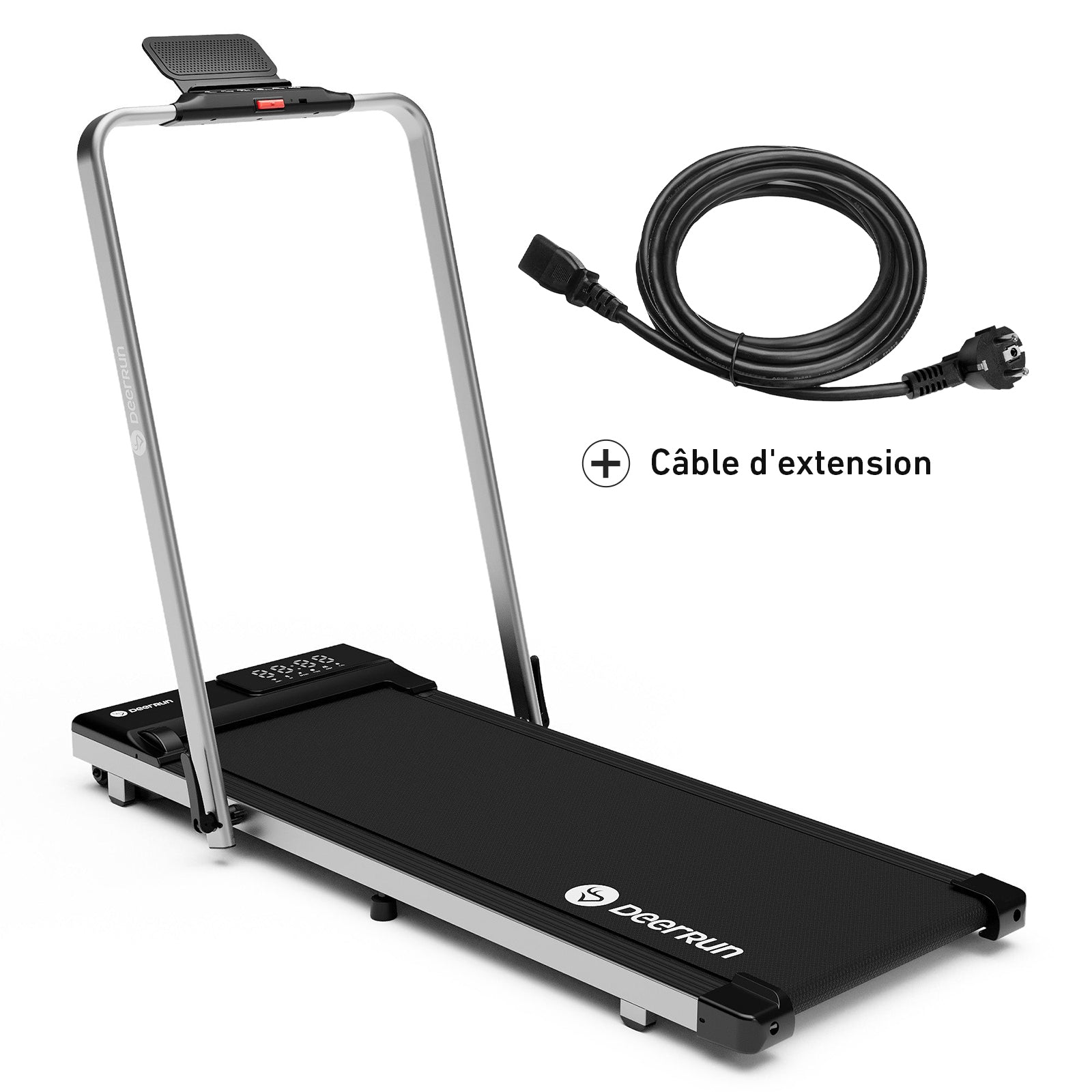 DeerRun A5 Pro Tapis de course intelligent 2-en-1 Energy-2025 | Puce de mise à niveau et prise en charge NFC, capacité de charge de 145 kg et télécommande