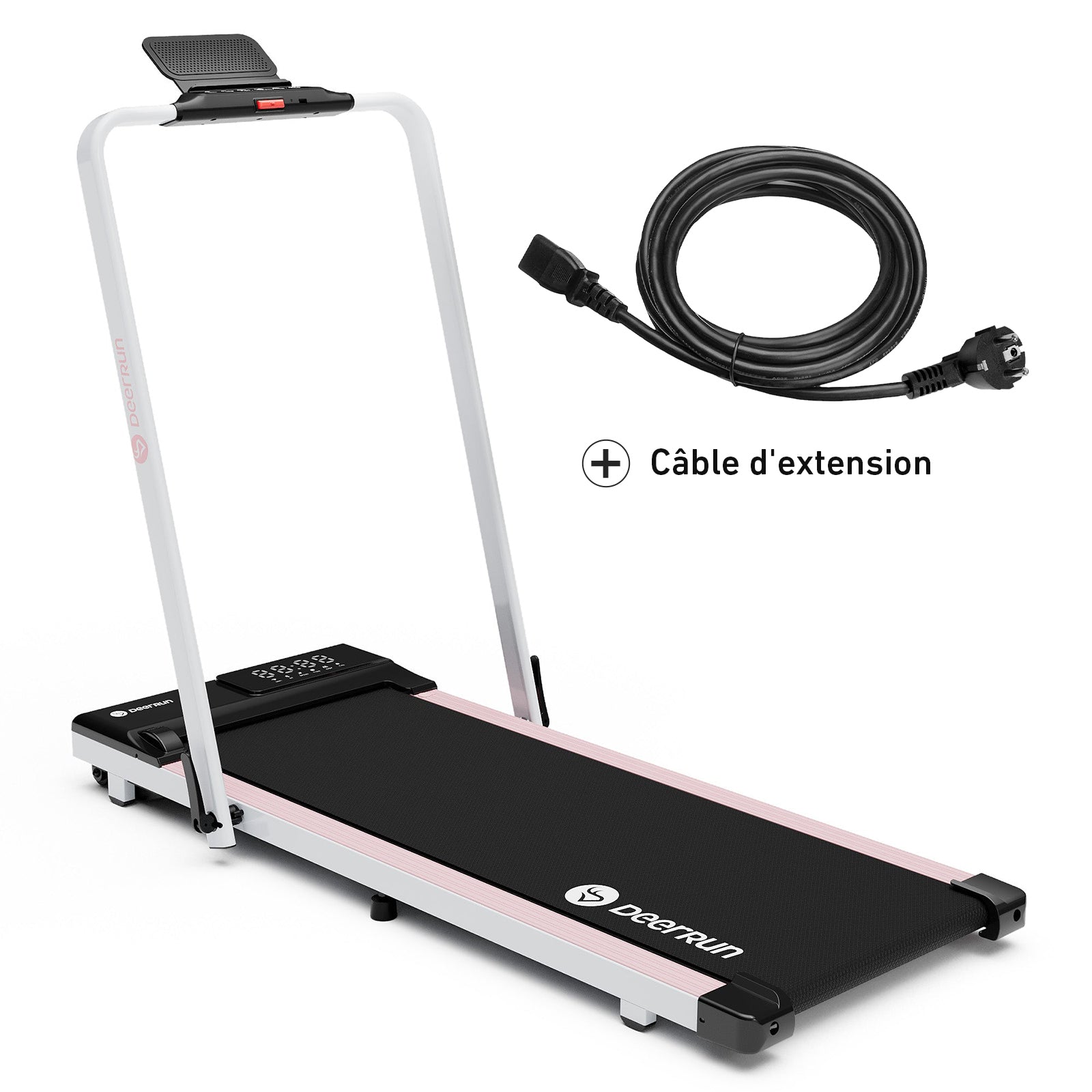 DeerRun A5 Pro Tapis de course intelligent 2-en-1 Energy-2025 | Puce de mise à niveau et prise en charge NFC, capacité de charge de 145 kg et télécommande