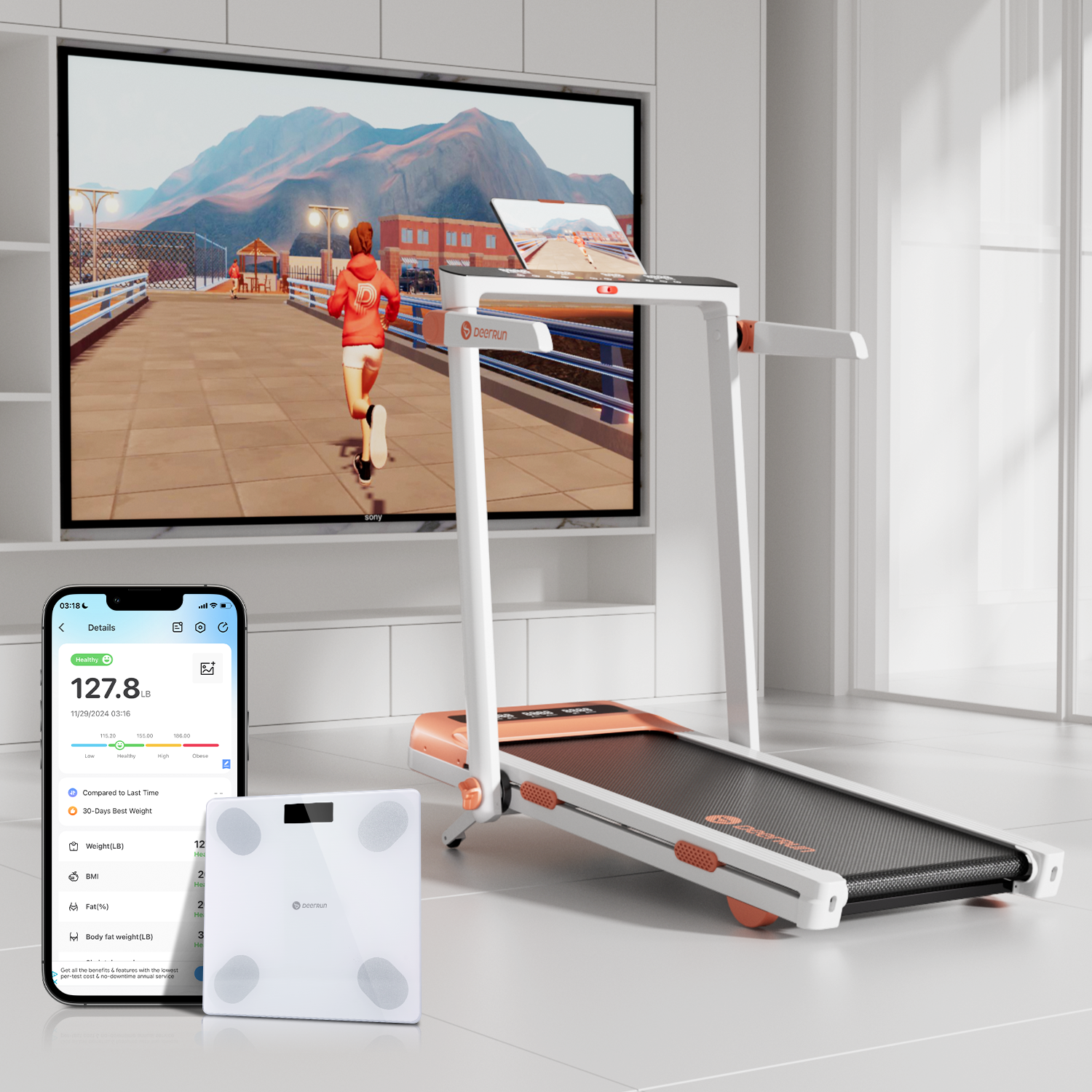 DeerRun Balance intelligente pour le poids corporel