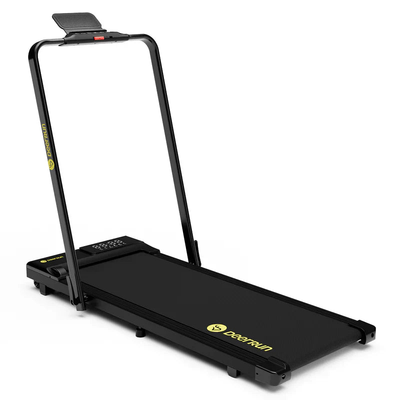 DeerRun A5 Pro Tapis de course intelligent 2 en 1 Energy-2025 Noir | Capacité de charge améliorée de 145 kg Offre Flash – Pour une durée limitée seulement
