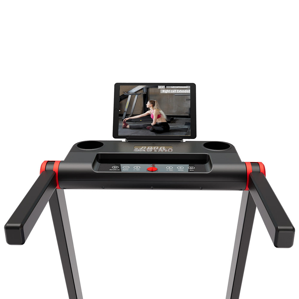DeerRun A1 Pro Move+ – Tapis de course pliable avec inclinaison de 6 % | Puce de mise à niveau 2025 et prise en charge NFC | Capacité de charge de 158 kg, jusqu'à 16 km/h