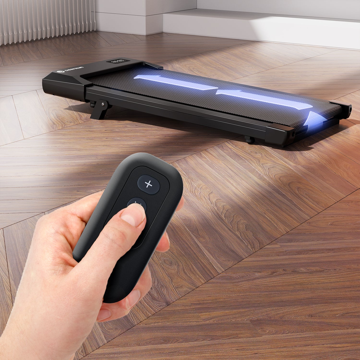 DeerRun Q2 Urban Tapis de marche avec inclinaison Télécommande pour tapis de course