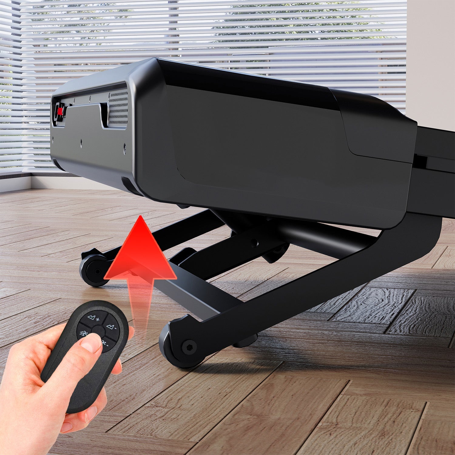 DeerRun Z10 Tapis de course Smart Walk avec inclinaison automatique de 12 % et télécommande
