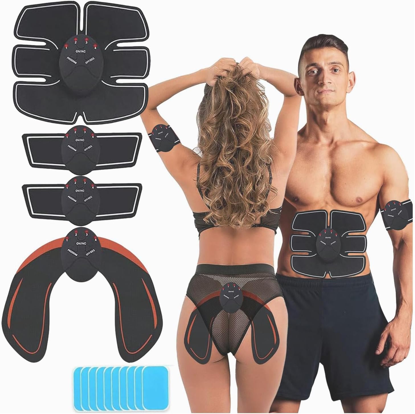 Appareil de musculation abdominale portable - Appareil d'entraînement pour les muscles abdominaux, à domicile ou au bureau