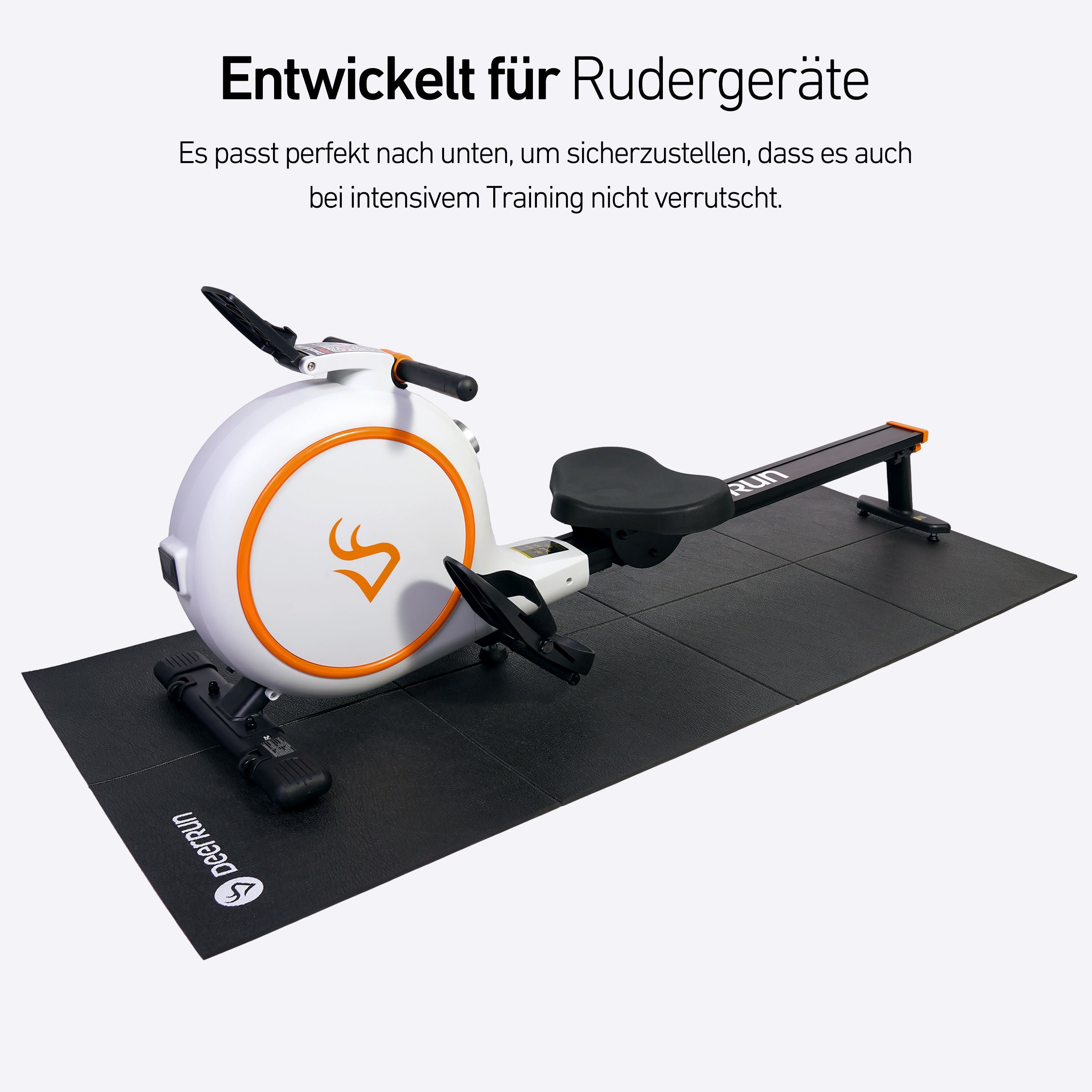 DeerRun RW600 Tapis de rameur, compatible avec le rameur intelligent