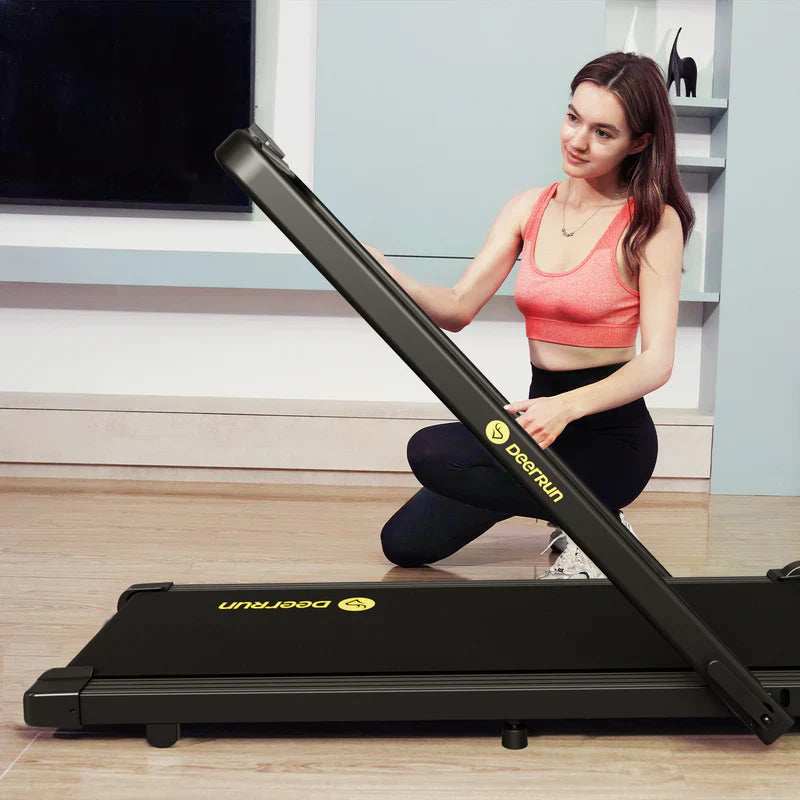 DeerRun A5 Pro Tapis de course intelligent 2 en 1 avec tapis de course