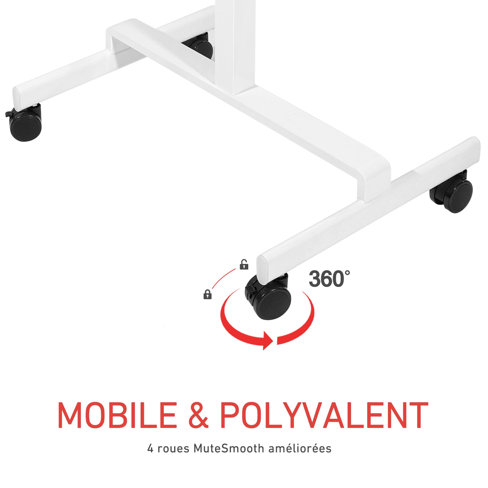 DeerRun Q1 Urban Mini Tapis de marche+Bureau debout réglable