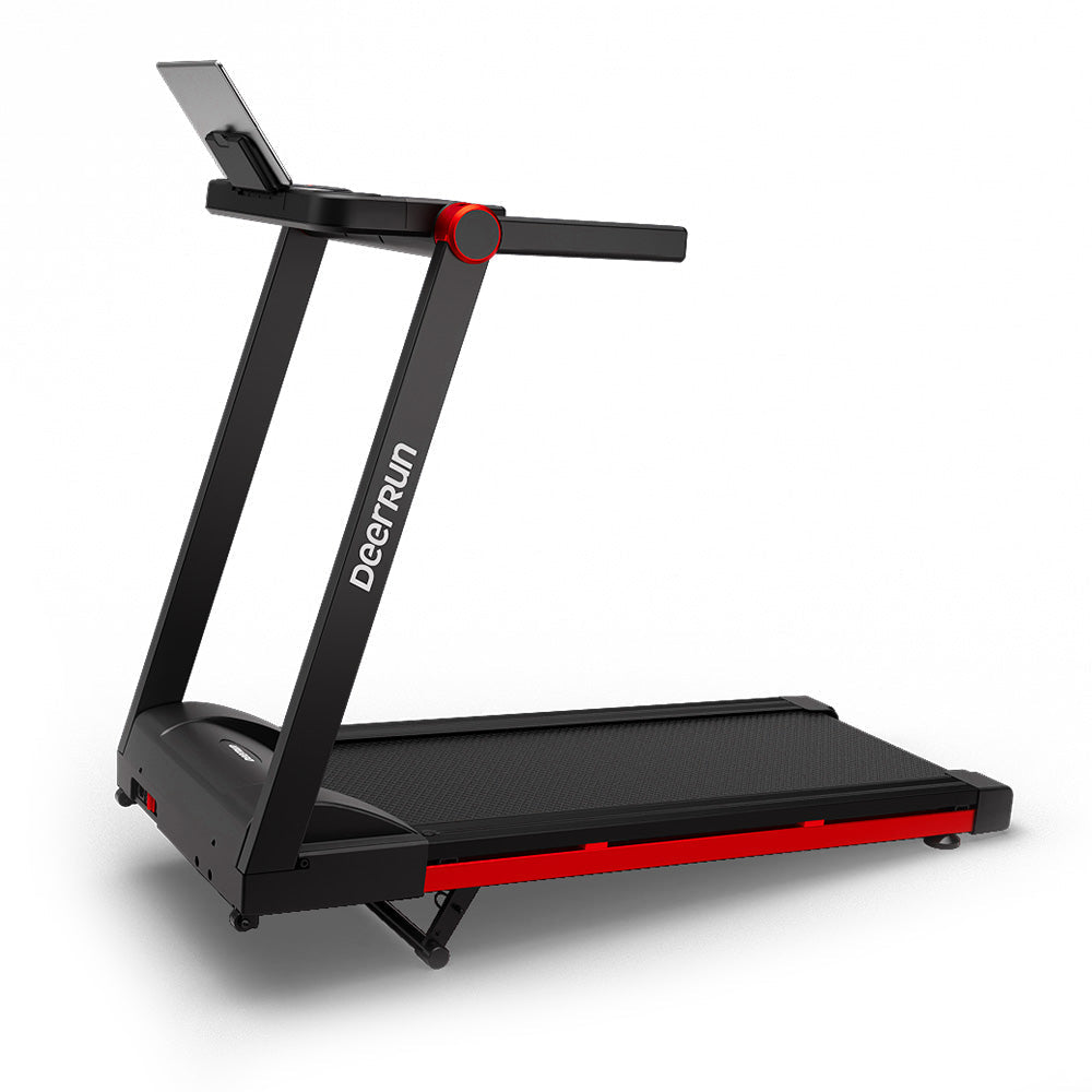 DeerRun A1 Pro Move+ – Tapis de course pliable avec inclinaison de 6 % | Puce de mise à niveau 2025 et prise en charge NFC | Capacité de charge de 158 kg, jusqu'à 16 km/h