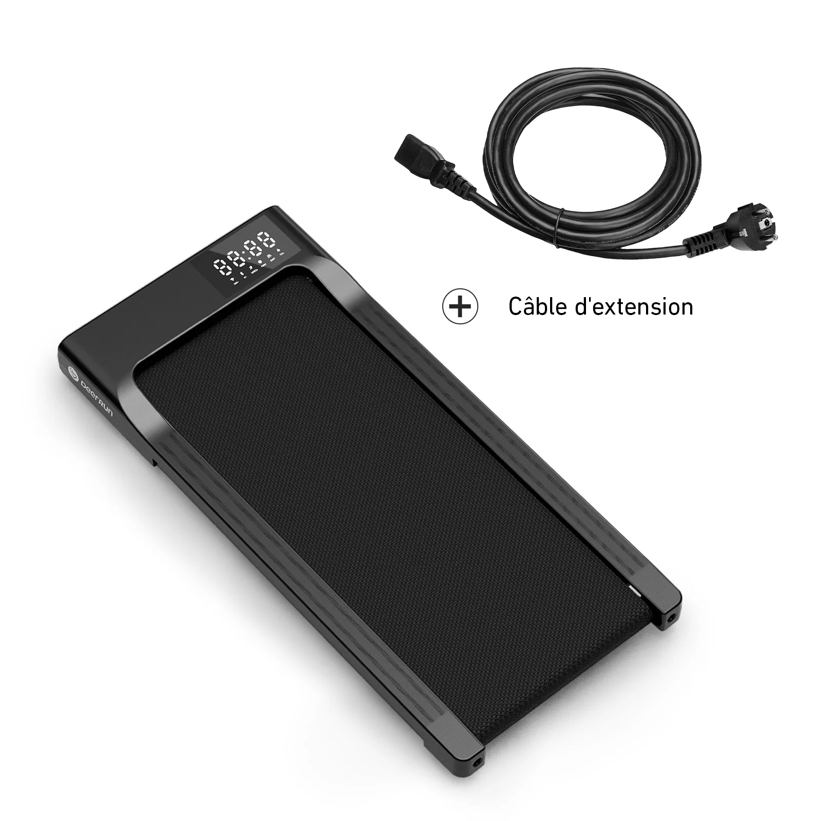 DeerRun Q1 Classic Plus – Tapis de course intelligent avec une plus grande surface de course, une capacité de charge de 158 kg et une télécommande