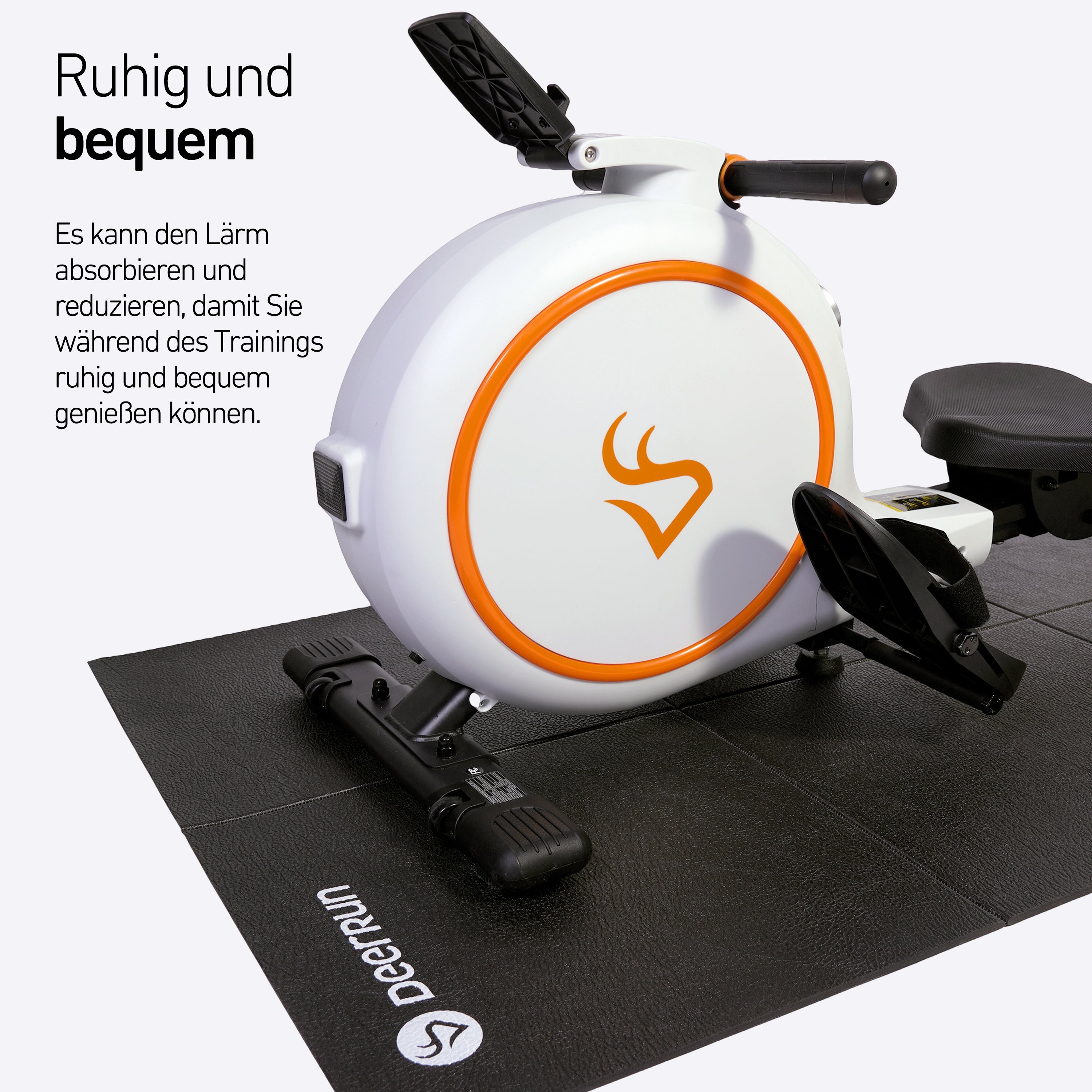 DeerRun RW600 Tapis de rameur, compatible avec le rameur intelligent