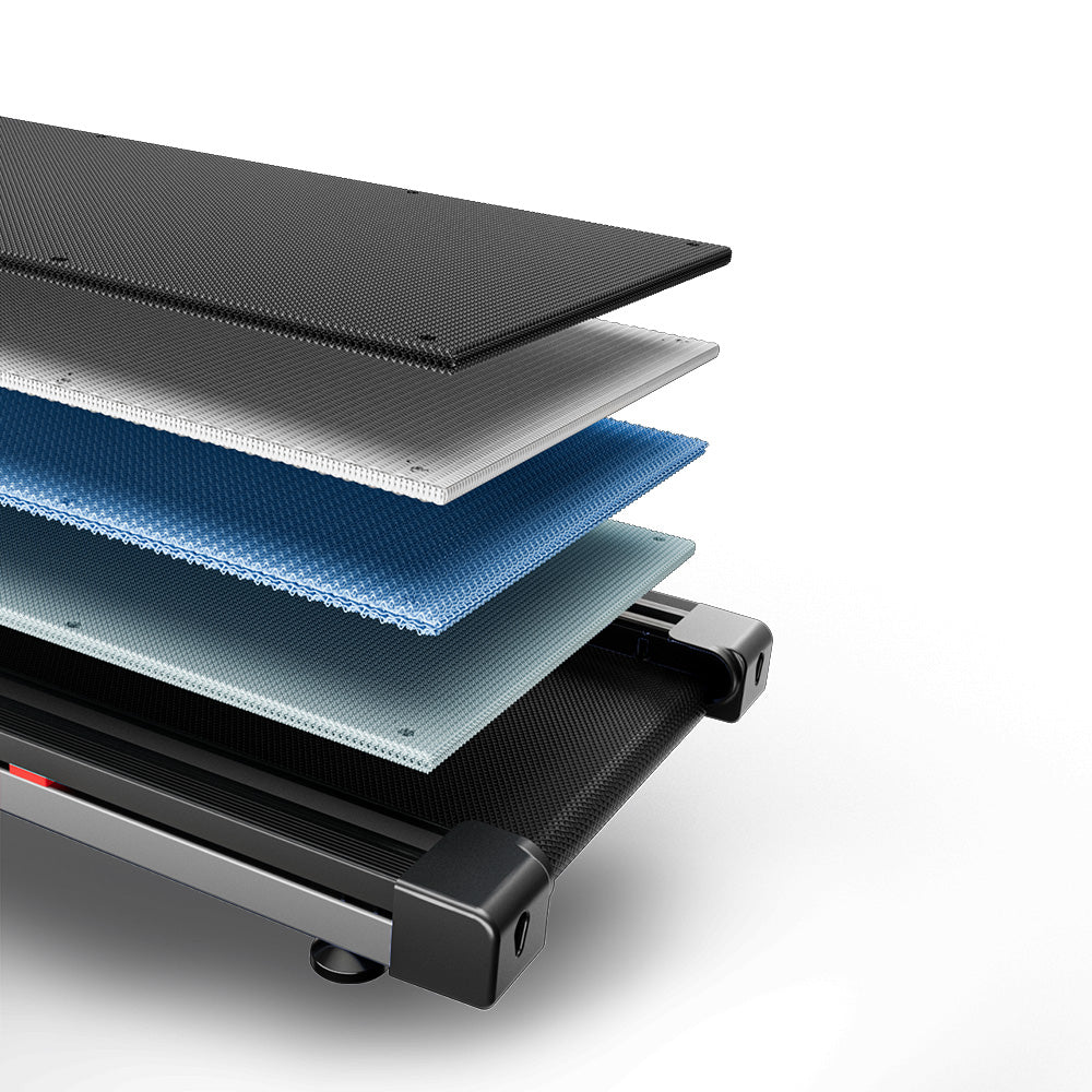 DeerRun A1 Pro Move+ – Tapis de course pliable avec inclinaison de 6 % | Puce de mise à niveau 2025 et prise en charge NFC | Capacité de charge de 158 kg, jusqu'à 16 km/h