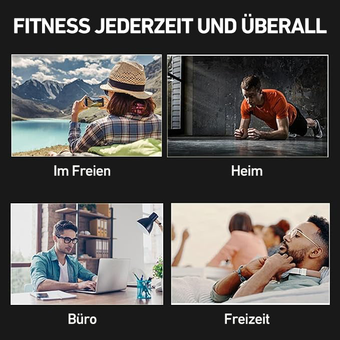 Appareil de musculation abdominale portable - Appareil d'entraînement pour les muscles abdominaux, à domicile ou au bureau
