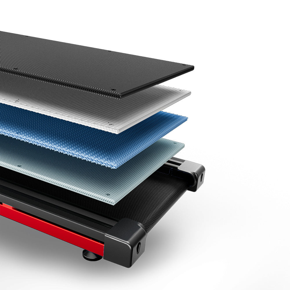 DeerRun A1 Pro Move+ – Tapis de course pliable avec inclinaison de 6 % | Puce de mise à niveau 2025 et prise en charge NFC | Capacité de charge de 158 kg, jusqu'à 16 km/h