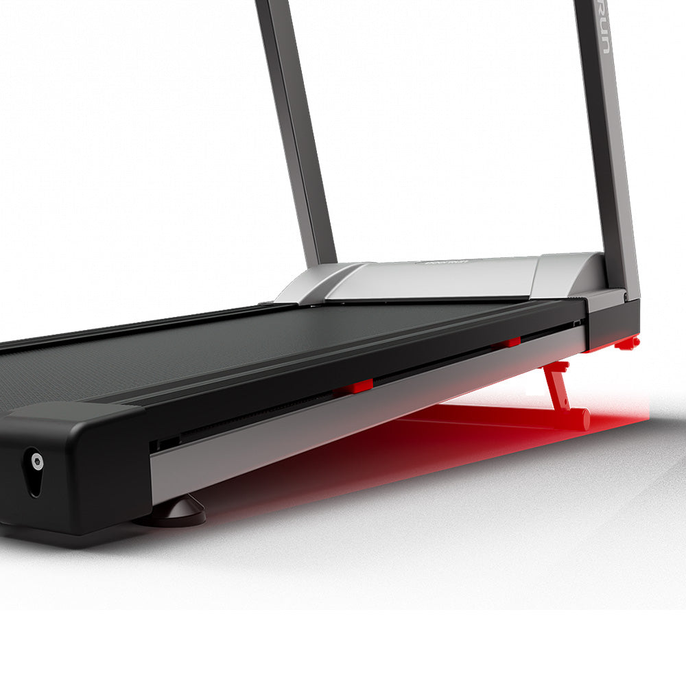DeerRun A1 Pro Move+ – Tapis de course pliable avec inclinaison de 6 % | Puce de mise à niveau 2025 et prise en charge NFC | Capacité de charge de 158 kg, jusqu'à 16 km/h