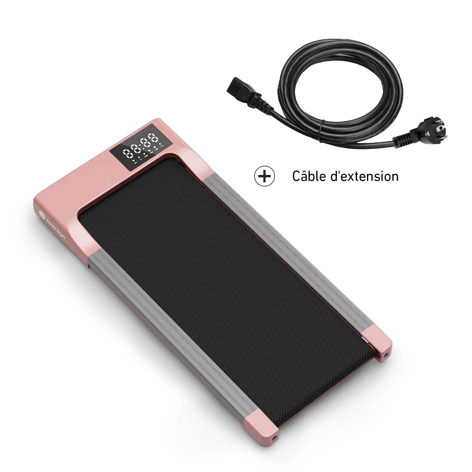 DeerRun Q1 Classic Plus – Tapis de course intelligent avec une plus grande surface de course, une capacité de charge de 158 kg et une télécommande