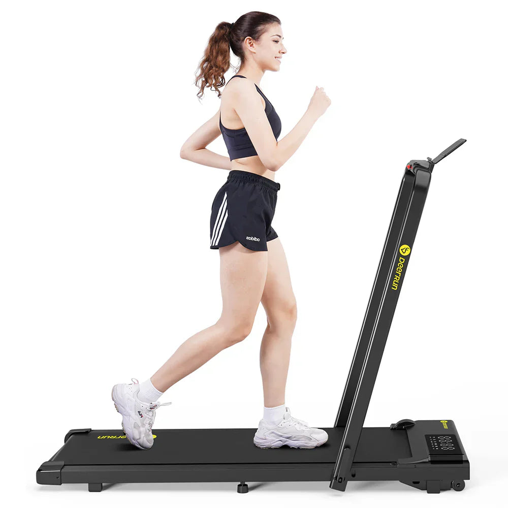 DeerRun A5 Pro Tapis de course intelligent 2 en 1 avec tapis de course