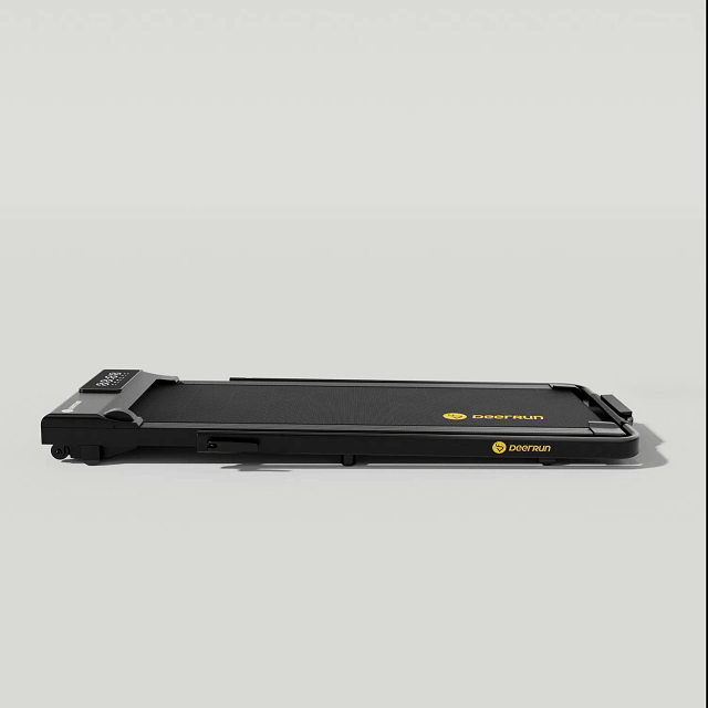 DeerRun A5 Pro Tapis de course intelligent 2 en 1 Energy-2025 Noir | Capacité de charge améliorée de 145 kg Offre Flash – Pour une durée limitée seulement